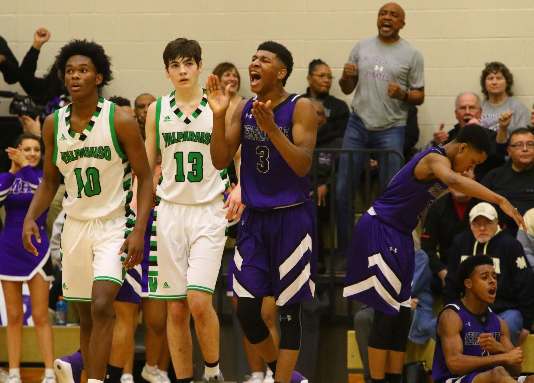 Chesterton Boys Basketball Sectional Final: Merrillville vs. Valparaiso boys basketball